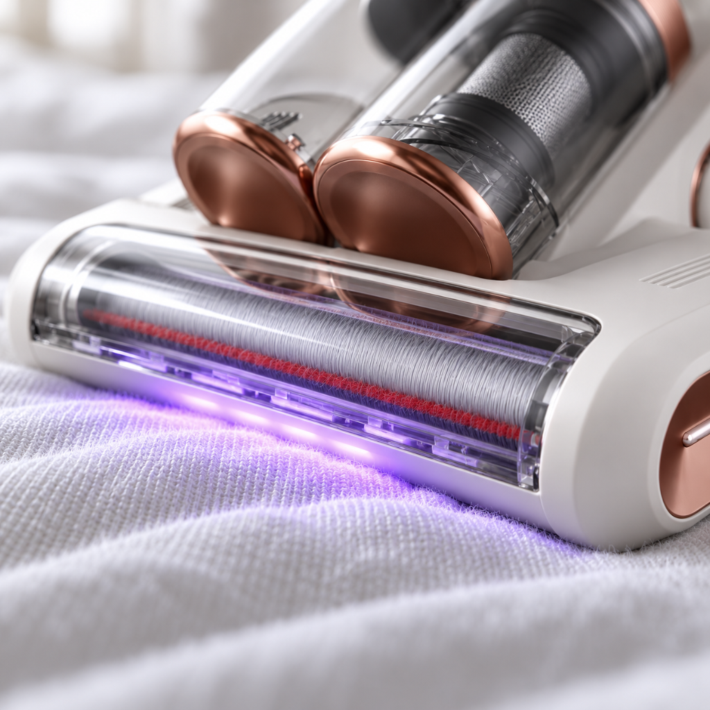 MELIA™ UV除菌ダニクリーナー強力吸引・ダニ除去ベッド掃除機